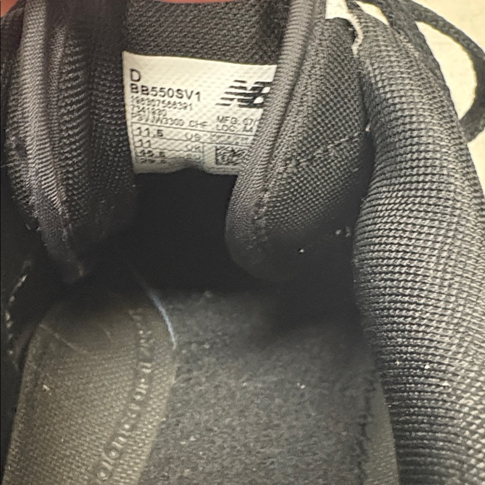 New Balance 550 Mens Leather Athletic Shoes Sneakers - Picture 4 of 5